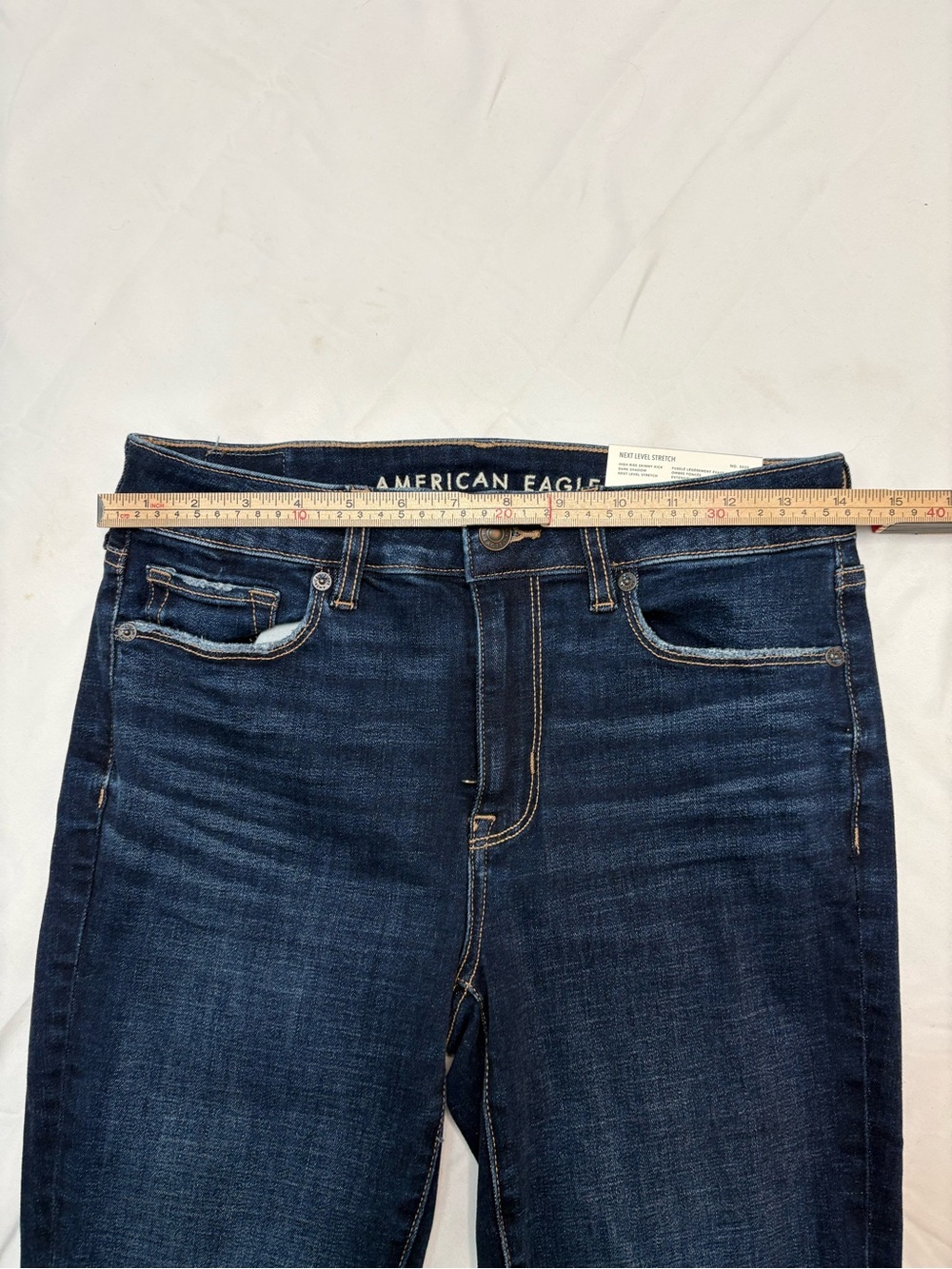NWT American Eagle High Rise Skinny Kick Flare Jeans Size 2 26W - Picture 7 of 10